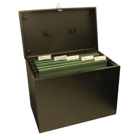 metal a4 box file|metal filing box aldi.